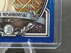 2026 Bowman Sterling #BST-13 Jacob Misiorowski Mojo Blue Refractor #/150 ROOKIE