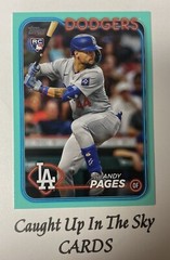 2024 Topps Update Aqua Singles-Fanatics Blaster Exclusive-Pick Your Card-PR/900