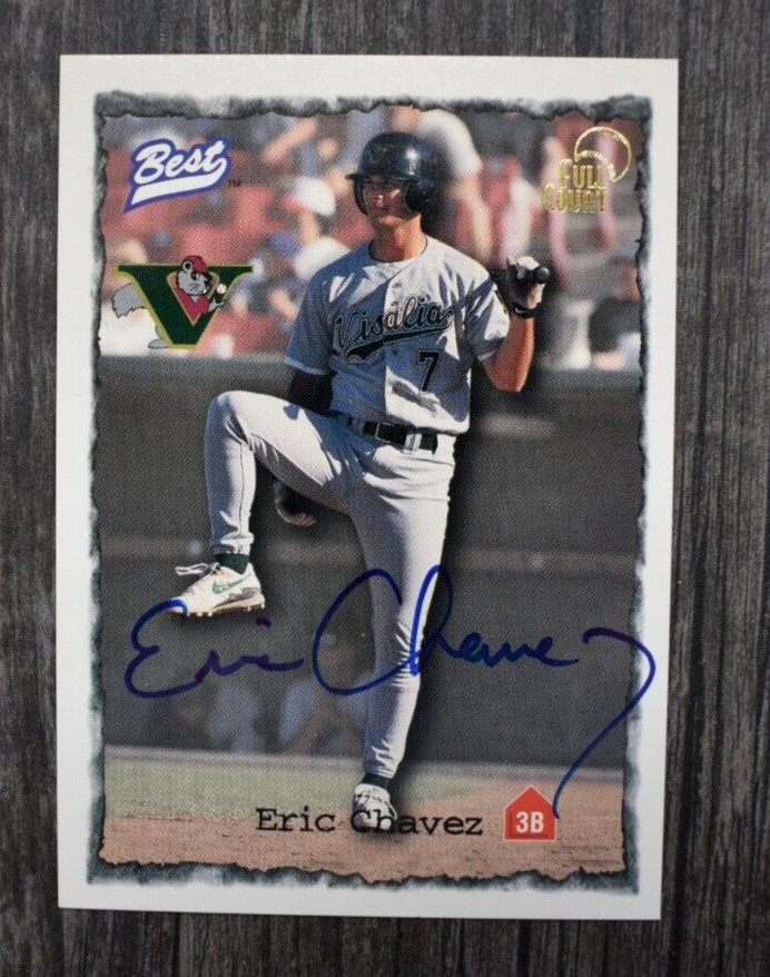 1997 Best Full Count Autographs Eric Chavez