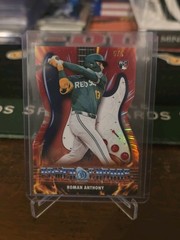 Topps Roman Anthony Rookie /5 Boston Red Sox Bowman Chrome Power Chords PC-14