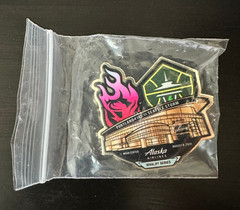 NEW WNBA Portland Fire Seattle Storm Rivalry Series Pin Pinback SGA 8/8/26 Rare