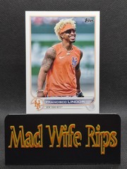 2022 Topps Series 2 #450 Francisco Lindor – Image Variation New York Mets SP!