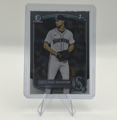Topps 2025 Bowman Chrome 1st Bowman Kade Anderson #BDC-3 Mariners
