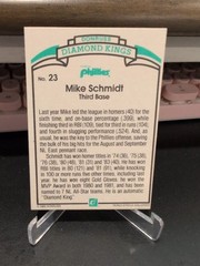 1983 MIKE SCHMIDT Donruss DIAMOND KINGS INSERT CARD #23 PHILLIES HOF