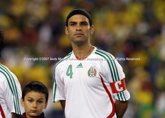 Mexico Jersey Adidas Season 2007 MEDIUM #4 R. MARQUEZ
