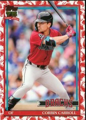 2026 Topps Series 1 #T91-58 Corbin Carroll Japan Edition Koi FIsh 1991