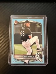 2025 Bowman Draft #BD-167 Hagen Smith Sky Blue Border #/499