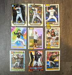 Topps Bowman Chrome 2025-26 Pirates Lot 9 Chandler RC Iredale Florentino