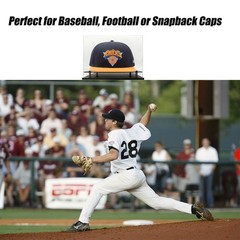 Clear hat Display case for Baseball,Acrylic Cap Holder Stand for Baseball, Fo…