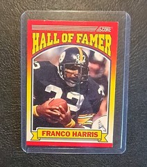lot of 9 1990 Hall of Famer Football Trading Cards