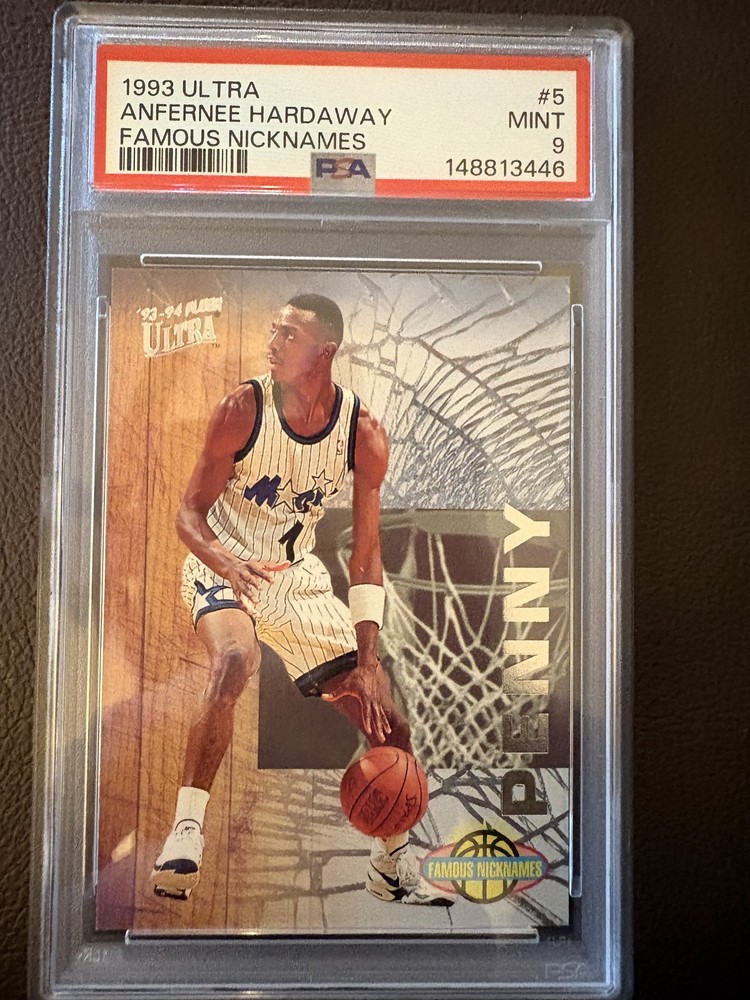 1993-94 Fleer Ultra – Famous Nicknames Anfernee Hardaway #5 (RC) Magic