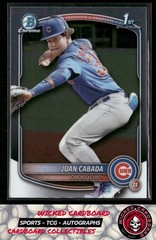 Juan Cabada 2025 Bowman Chrome Prospects #BCP-207 Chicago Cubs