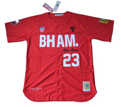 Birmingham BHAM Black Barons #23 Negro League Stitched Jersey XL Red NWT $125
