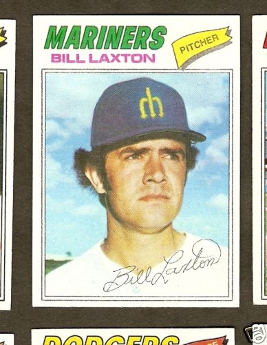 1977 Topps BB #394 Bill Laxton/Mariners EX/MT