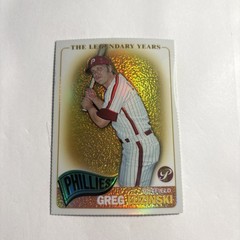 2005 Greg Luzinski Topps Pristine Legends Baseball Gold Refractor /65