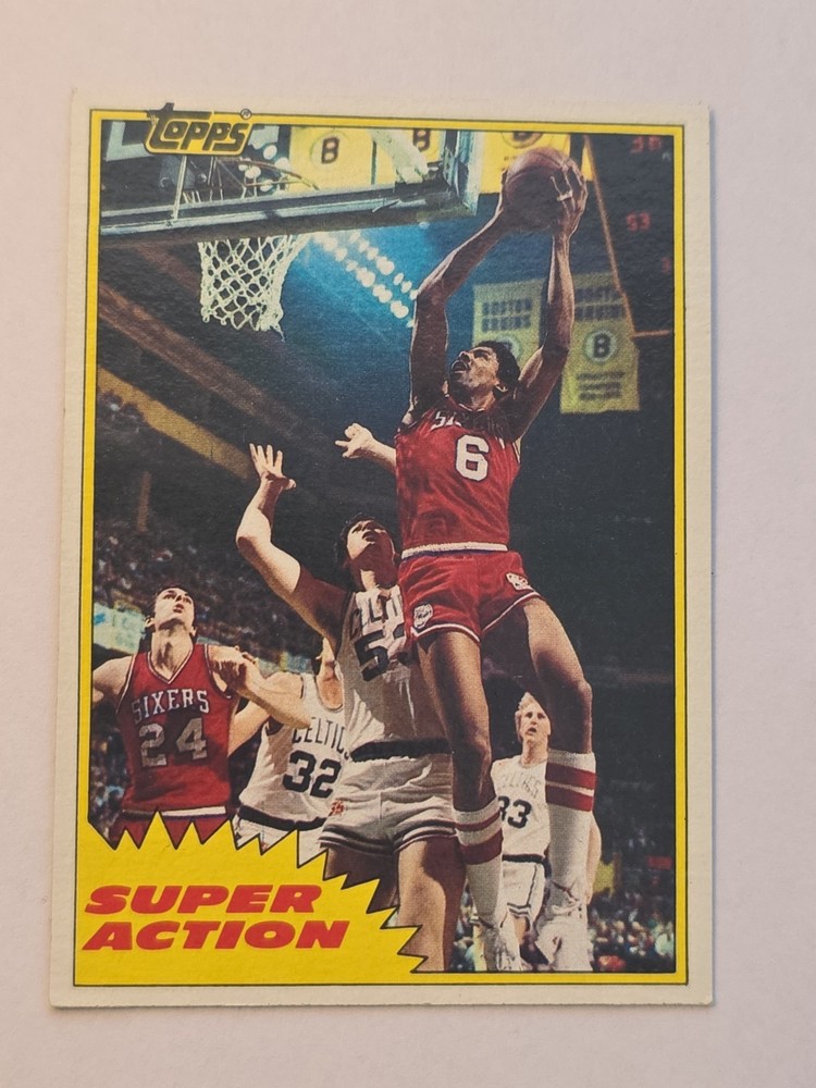 1981-82 Topps – Julius Erving #104E