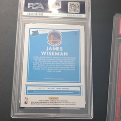 Panini 4-Card Graded NBA Lot James Wiseman Warriors RC PSA/CSG Prizm Optic CK
