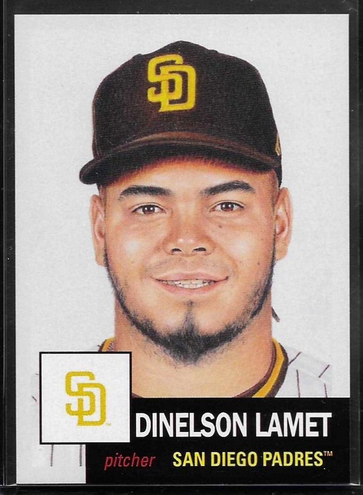 2020 TOPPS LIVING SET # 344 DINELSON LAMET San Diego Padres 1,727 Printed
