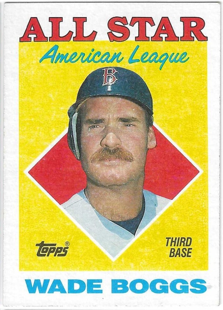 Wade Boggs – Pick Your Card – Various Years MLB Baseball Cards Red SoxHOF