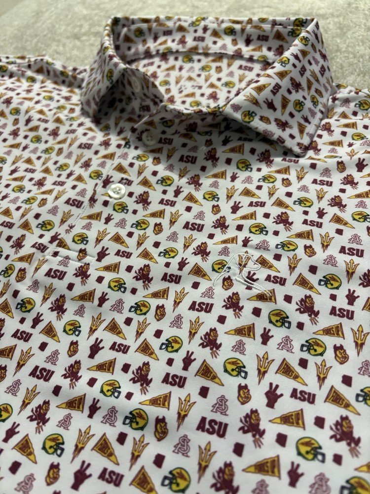 Rhoback Arizona state asu golf polo size xxl