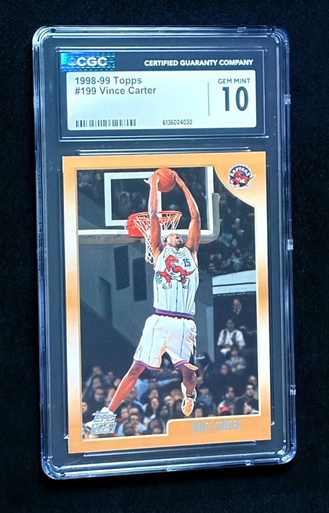 Vince Carter Rookie Card 👀 1998 Topps NBA – Toronto Raptors Basketball Cards