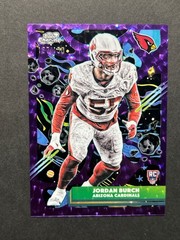 2025 Topps Chrome Cosmic #103 Jordan Burch Purple Nebula Refractor #/150