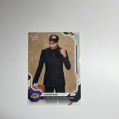 Topps Now 2026 Cameron Carr Los Angeles Lakers RC Rookie NBA Draft #CCA2