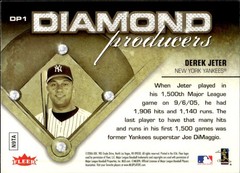 2006 Ultra #DP1 Derek Jeter Diamond Producers