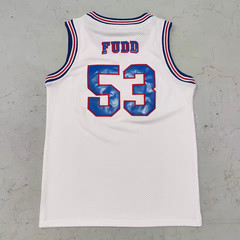Space Jam Tune Squad Team Jersey White – Full Looney Tunes Squad Graphic