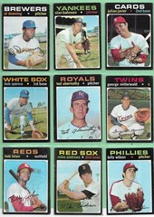 1971 Topps Baseball – Pick Your Cards & Fill Your Sets – Cards (8-223)