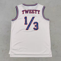 Space Jam Tune Squad Team Jersey White – Full Looney Tunes Squad Graphic