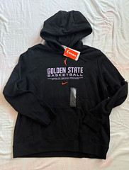 Nike WNBA Golden State Valkyries Basketball Hoodie Sweatshirt Black WS XL
