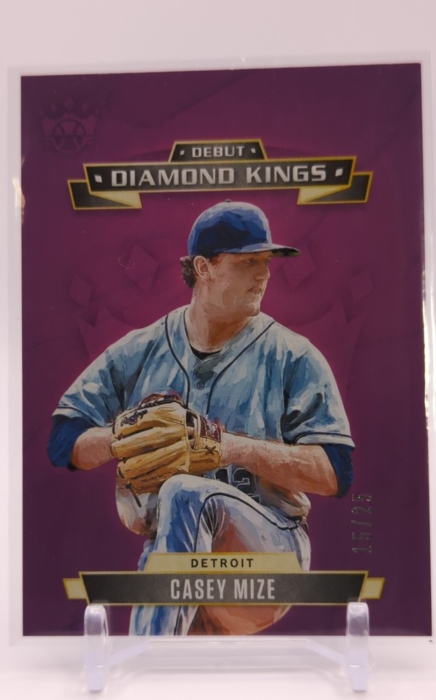 2021 Panini Diamond Kings – Debut Diamond Kings Casey Mize #DDK-DT Artist Proof