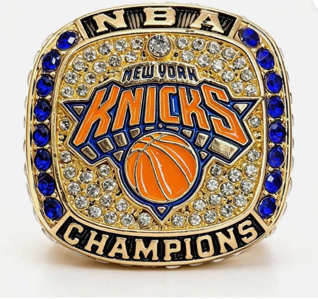 2026 NY New York Knicks NBA Championship Ring #11 + Display Ring Box