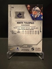 Nikita Tolopilo – 2025-26 Skybox Metal Universe Hockey Rookies #146- Canuks