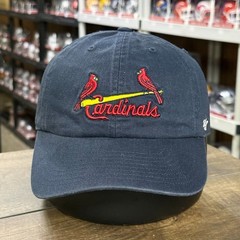 St Louis Cardinals Hat &rsquo;47 Brand Adult Adjustable Strap Cap Blue 100% Cotton
