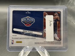 2020-21 Panini Donruss Optic – Signature Series Josh Hart #SS-JHA Purple Prizm