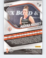 2025 Panini Prizm WNBA #18 Marina Mabrey Checkerboard Prizms Connecticut Sun
