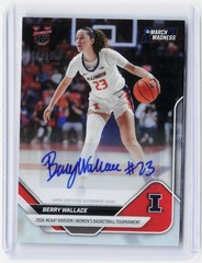 2025-26 Bowman U Now March Madness Berry Wallace Auto #/99 Fighting Illini