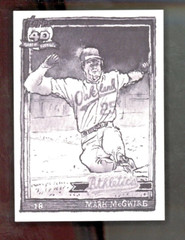 2024 Topps Spotlight Friedman Mark McGwire Grayscale Filter Parallel /49