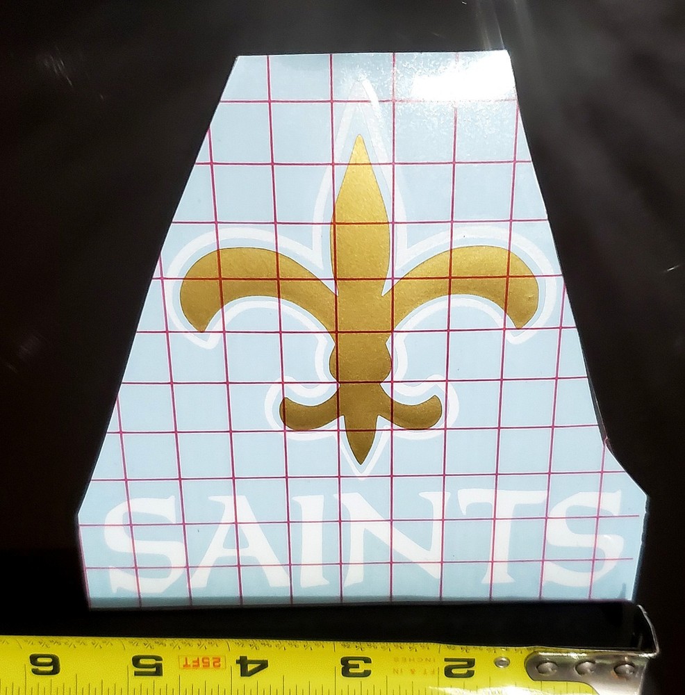 New Orleans Saints sticker decal