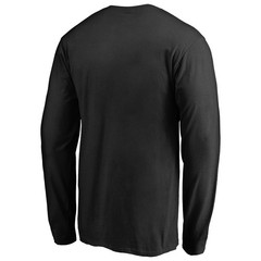 Men&rsquo;s Black Memphis Grizzlies Midnight Mascot Long Sleeve T-Shirt