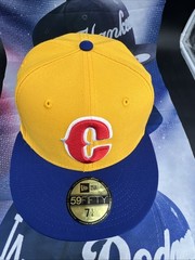 New Era 59FIFTY Colombia World Baseball Classic Yellow Blue Size 7 1/4