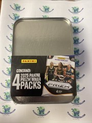 Panini 2025 Prizm WNBA 4-Pack Prizm Tin Featuring A&rsquo;ja Wilson
