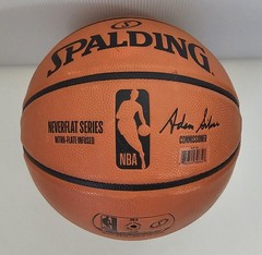 Spalding Official Game Replica NEVERFLAT SERIES Basketball Adam Silver, Rare