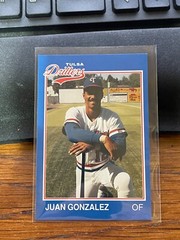 1989 Tulsa Drillers #10 Juan Gonzalez (pre-RC)
