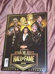 WWE Wrestlemania 42 HOF 2026 Official Event Program Magazine Liv Ripley Orton