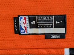 Authentic 2025-26 Nike LA Clippers Leonard NBA Swingman Jersey City Edition L 48
