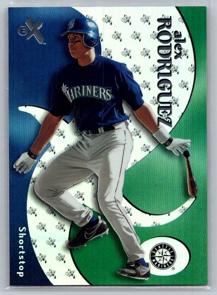 2000 Fleer E-X Baseball #1 Alex Rodriguez – VG – Seattle Mariners