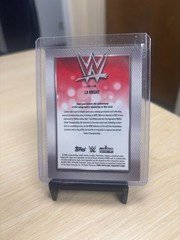 2026 Topps Chrome WWE LA Knight Auto Red 5/5 Bookend! Yeah!